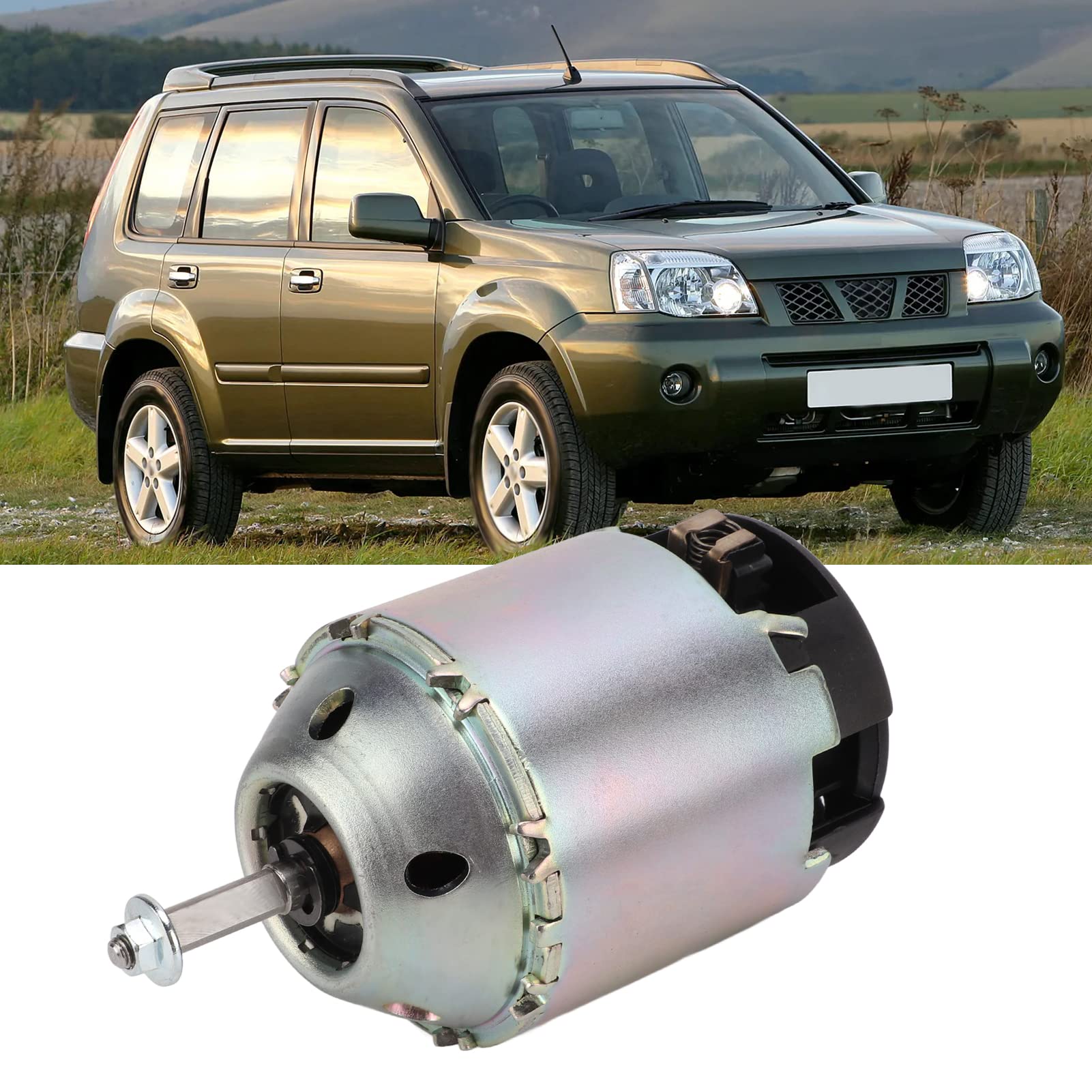Moteur de ventilateur de chauffage, moteur de ventilateur de climatisation 12V 27225-8H310 de remplacement pour SUV X-TRAIL T30 LHD 2001-2007