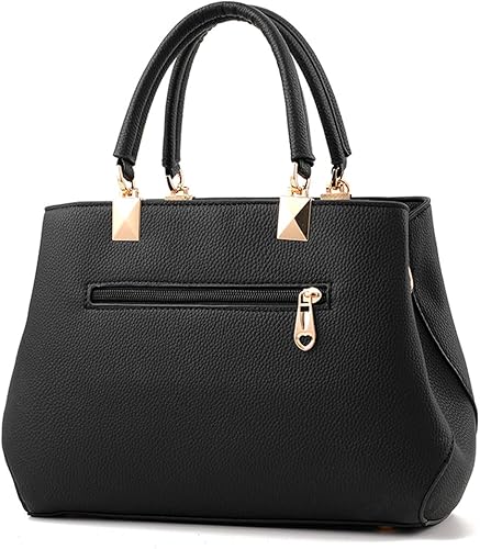 Miniatura 3 de Dreubea - Bolsa para mujer para usar al hombro, cruzada o como bolsa de mano, de piel sintética