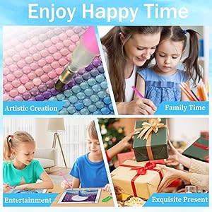 xcemhil Seashell Diamond Painting, Beach Diamond Painting for Adults, Seashell Diamond Art 5D Full Drill Gem Art for Gift and Home Wall Decor 12x16 inch