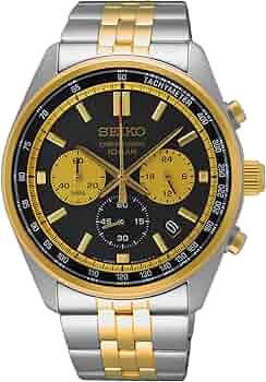 Amazon | [セイコー] SEIKO 1/5秒クロノグラフ クオーツ