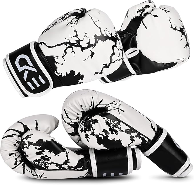 Guantes de Boxeo para Entrenamiento con Cierre de Velcro y M miniatura 2
