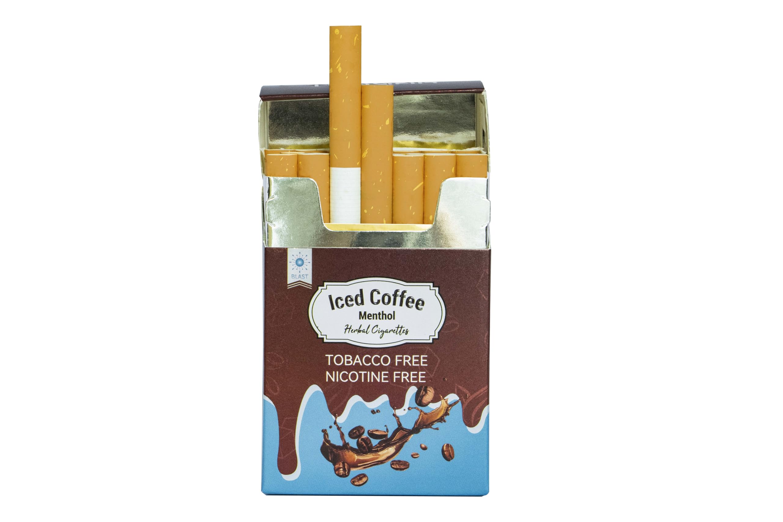 coffee flavored cigarettes Amazon.com: Herbal Cigarettes - Coffee Flavor - Tobacco Free, Nicotine  Free, THC Free
