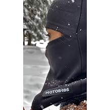 Motobros Termal Kar Maskesi%100 ile uyumlu Pamuk Anti Alerjen Siyah Standart