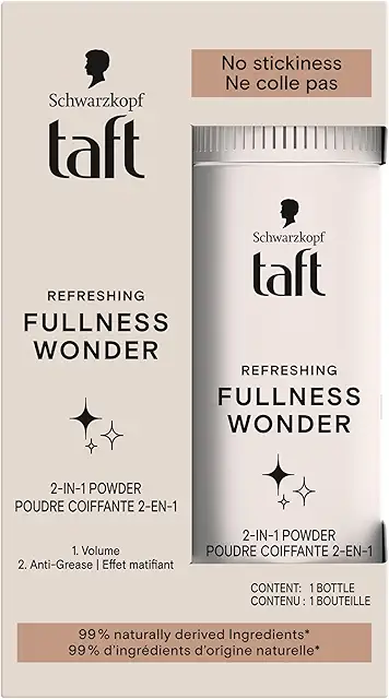 Poudre Texture Cheveux Homme - Taft Volume & Effet Matifiant 2en1 - 10g