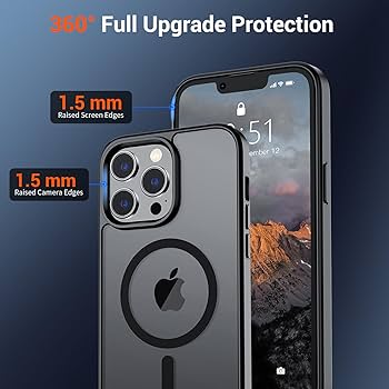 Amazon.com: SUPFINE Magnetic for iPhone 13 Pro Case (Compatible