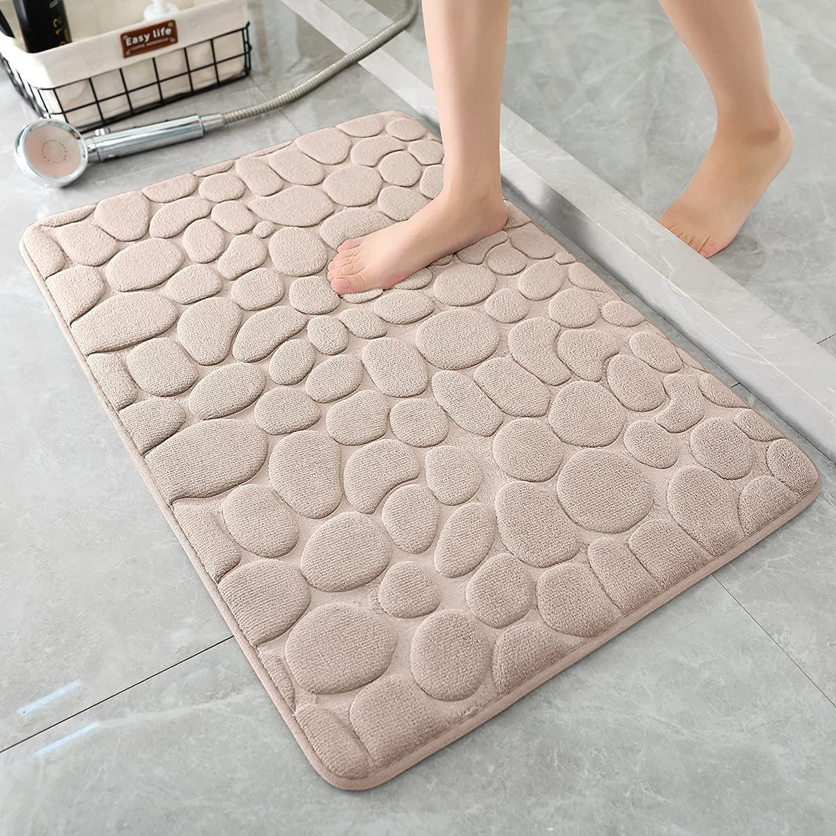 HomeCloud Memory Foam Bath Mat - Absorbent & Non-Slip -7 HomeCloud Memory Foam Bath Mat - Absorbent & Non-Slip -7