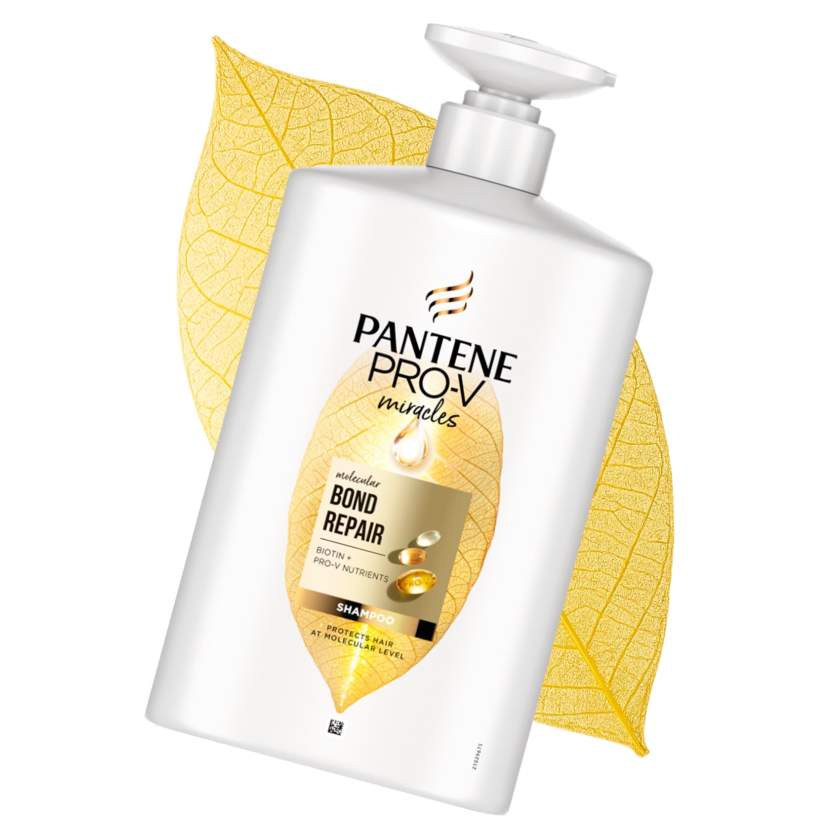 Pantene Pro-V Molecular Bond Repair Shampooing avec biotine, distributeur à pompe 1000 ml