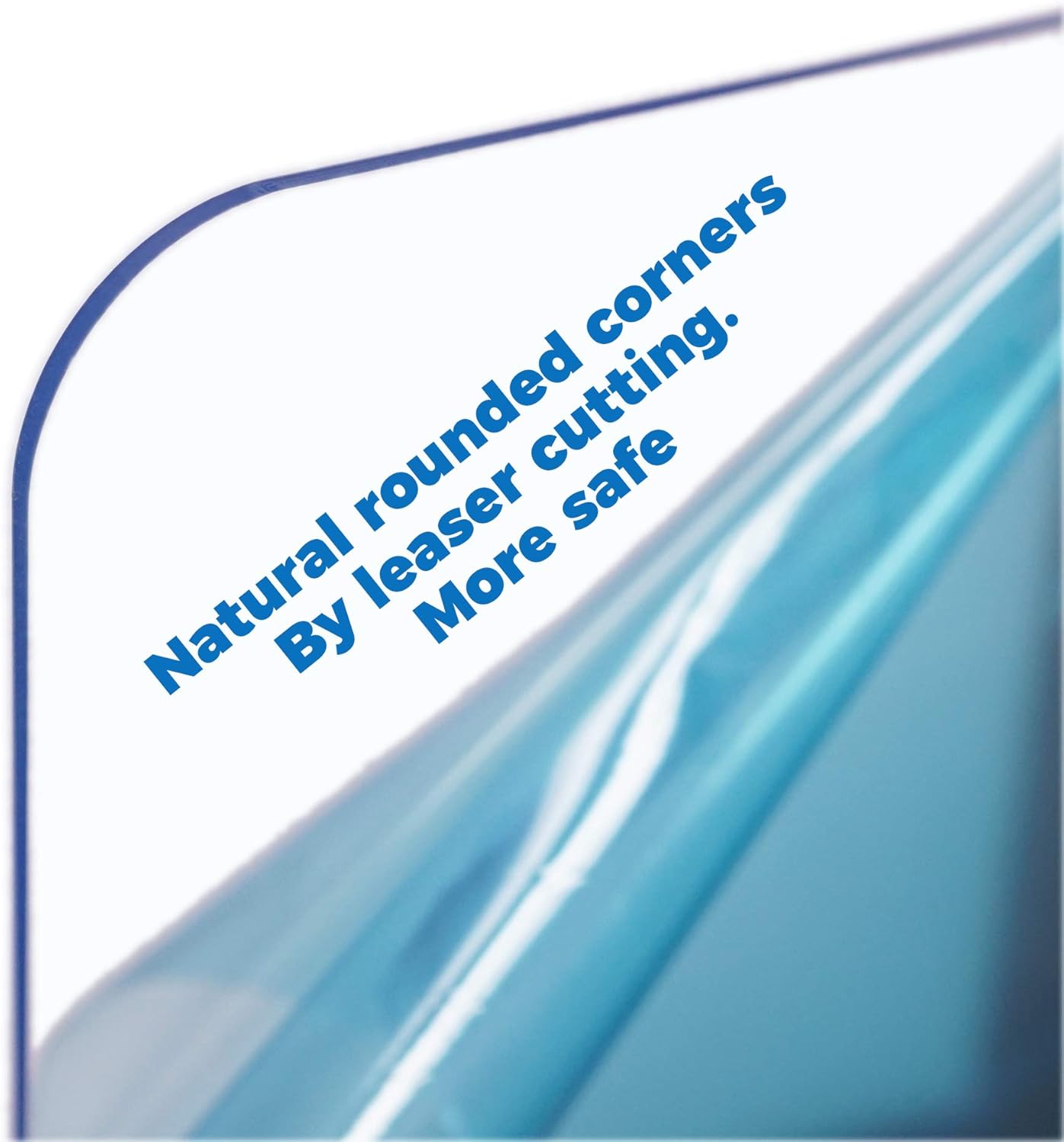 Sneeze Guard for Desk and Table. Plexiglass Shield for Counter Barrier from Sneezing. Employee Protection. Multiple Sizes Available (24“W x 16"H) : Office Products