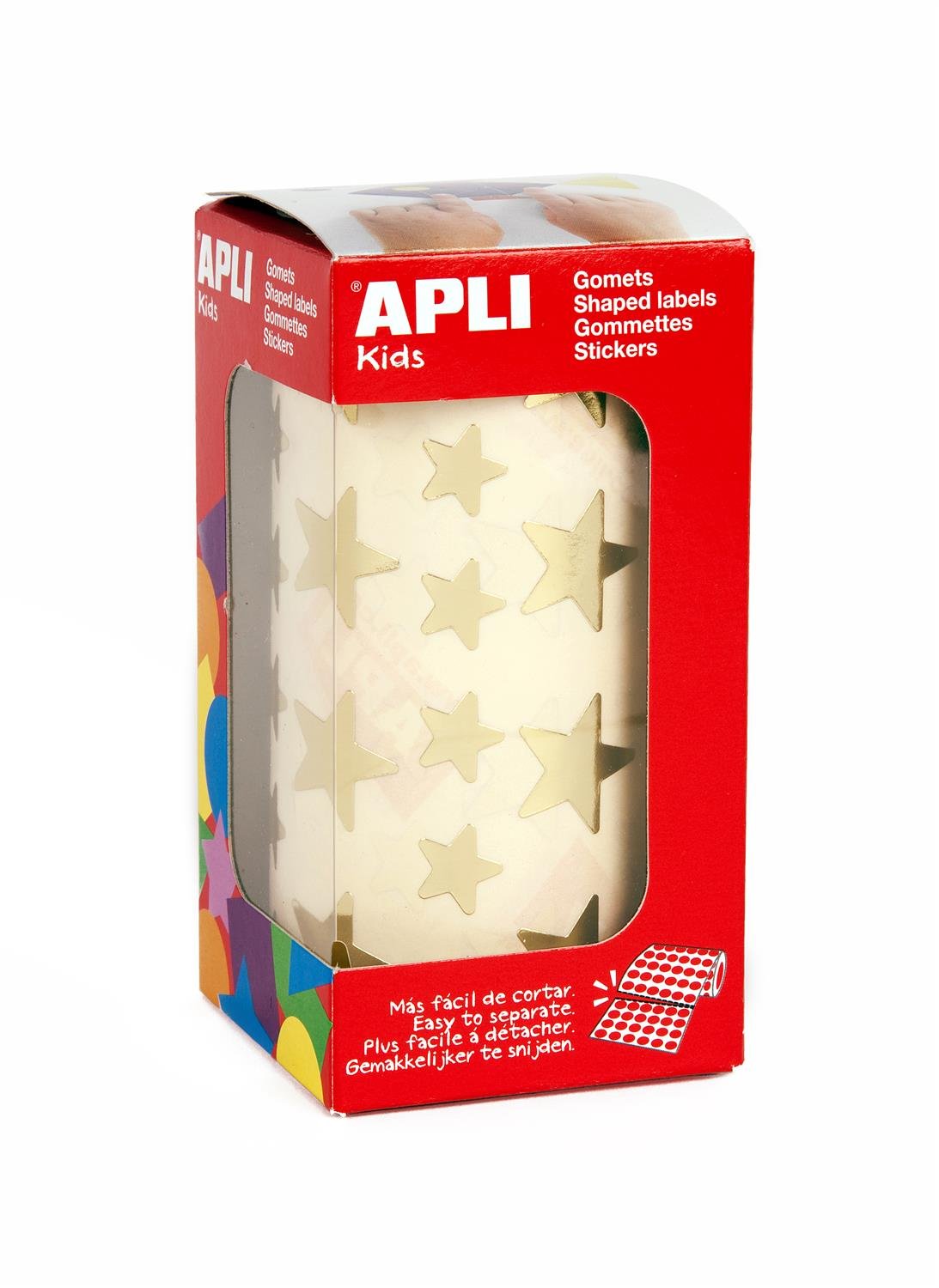 Apli 946023 - Roll gomets Star Gold