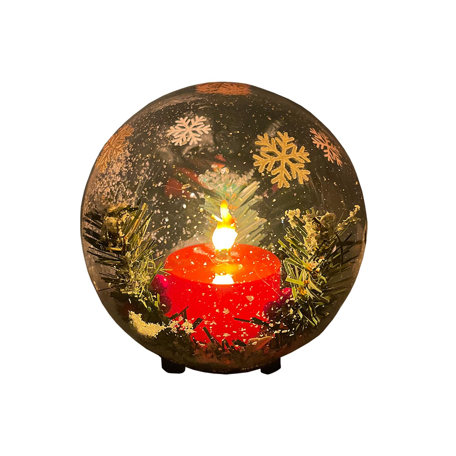 Cello Gleneagles Christmas Neon LED USB Glass Small Lamp – Festive Neon Light for Indoor Christmas Decorations, USB Table Lamp for Home, Desk & Holiday Displays