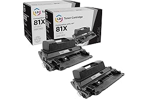 2-Pack High Yield Products Compatible Toner Cartridge Replacement for HP 81X CF281X