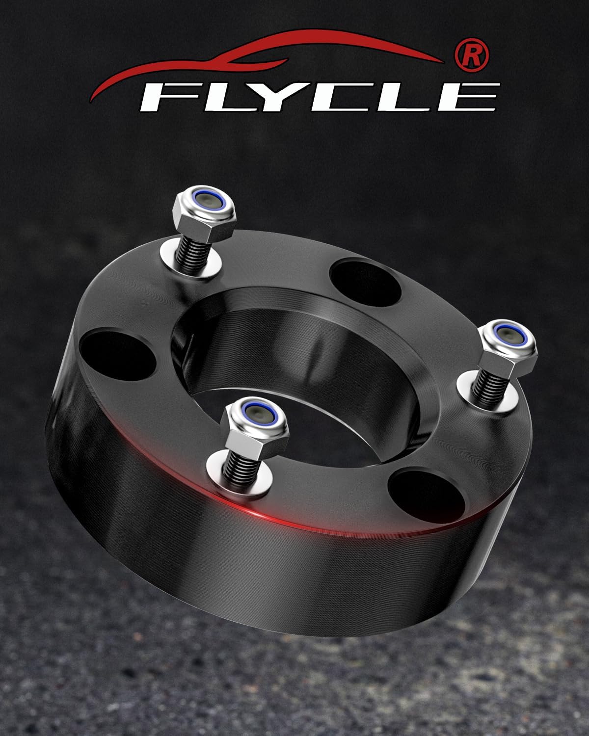 FLYCLE 2.5'' Leveling Lift Kits for 2007-2026 Silverado 1500 Sierra 1500, 2.5 inch Front Strut Spacers Leveling Kits Compatible with Silverado 1500 Sierra 1500