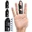 TAROYQASUL Finger Splint 3 Pack Black, Large Size Broken Finger Brace Splint for Arthritis to Straighten Ring Thumb Pinky Pointer Finger Support for Adults