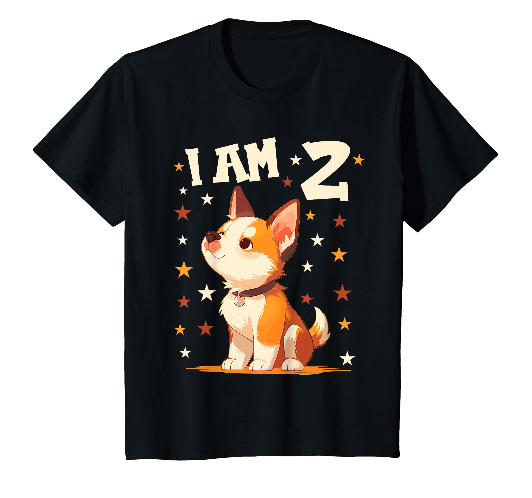 Kids 2 Years old 2th birthday Basenji Dogs Basenji Dog T-Shirt