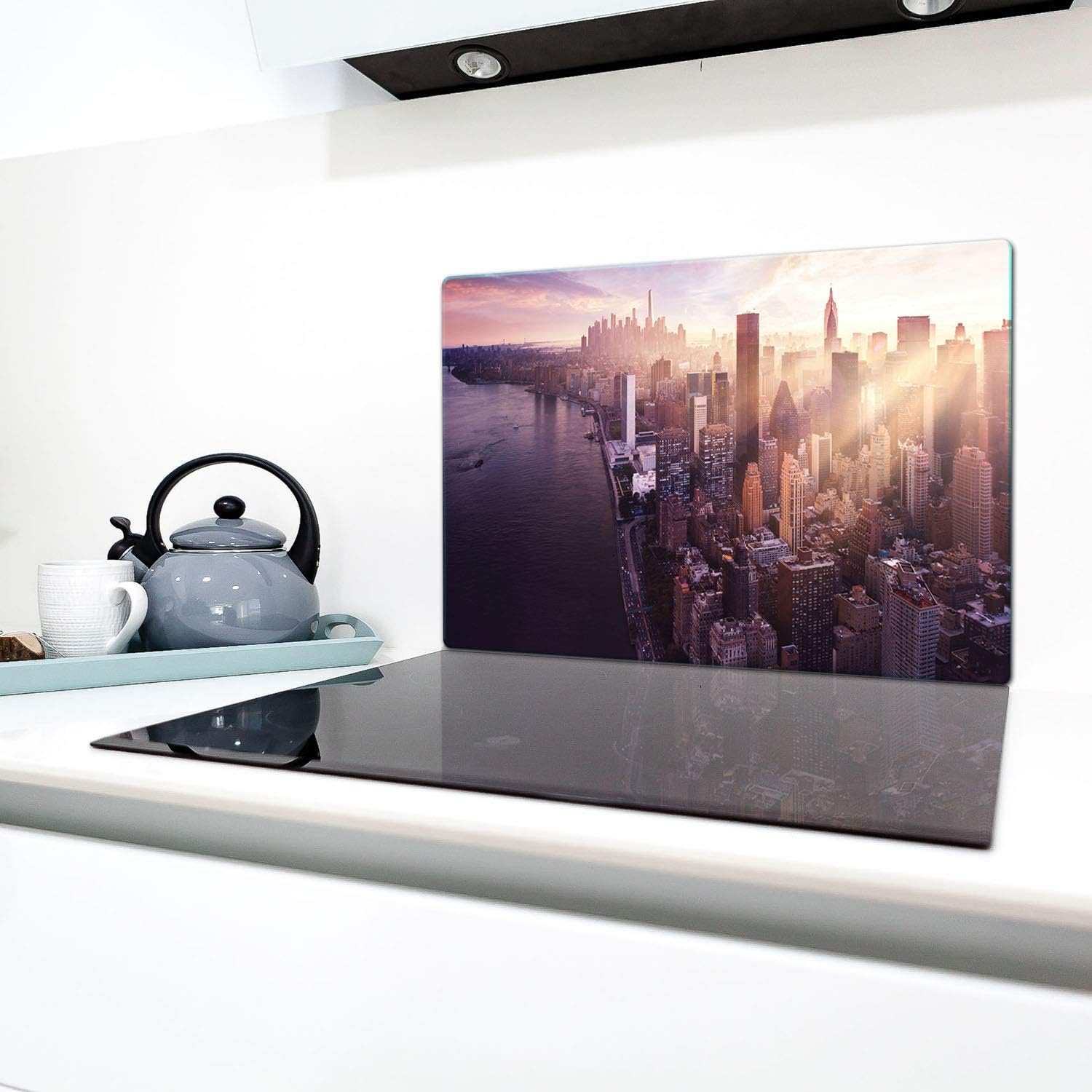 TMK - Copri Piano Cottura Induzione 60x52 Cm Copertura Per Piano Cottura In Vetroceramica 1 Pezzi Universale - Foto 5