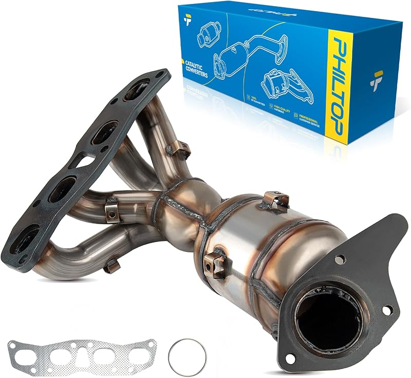 Catalisador dianteiro de alto fluxo PHILTOP para Nissan Altima 2.5L 2007–2012 – Kit