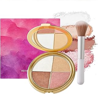 Paleta de ojos y mejillas, sombra de ojos e i...