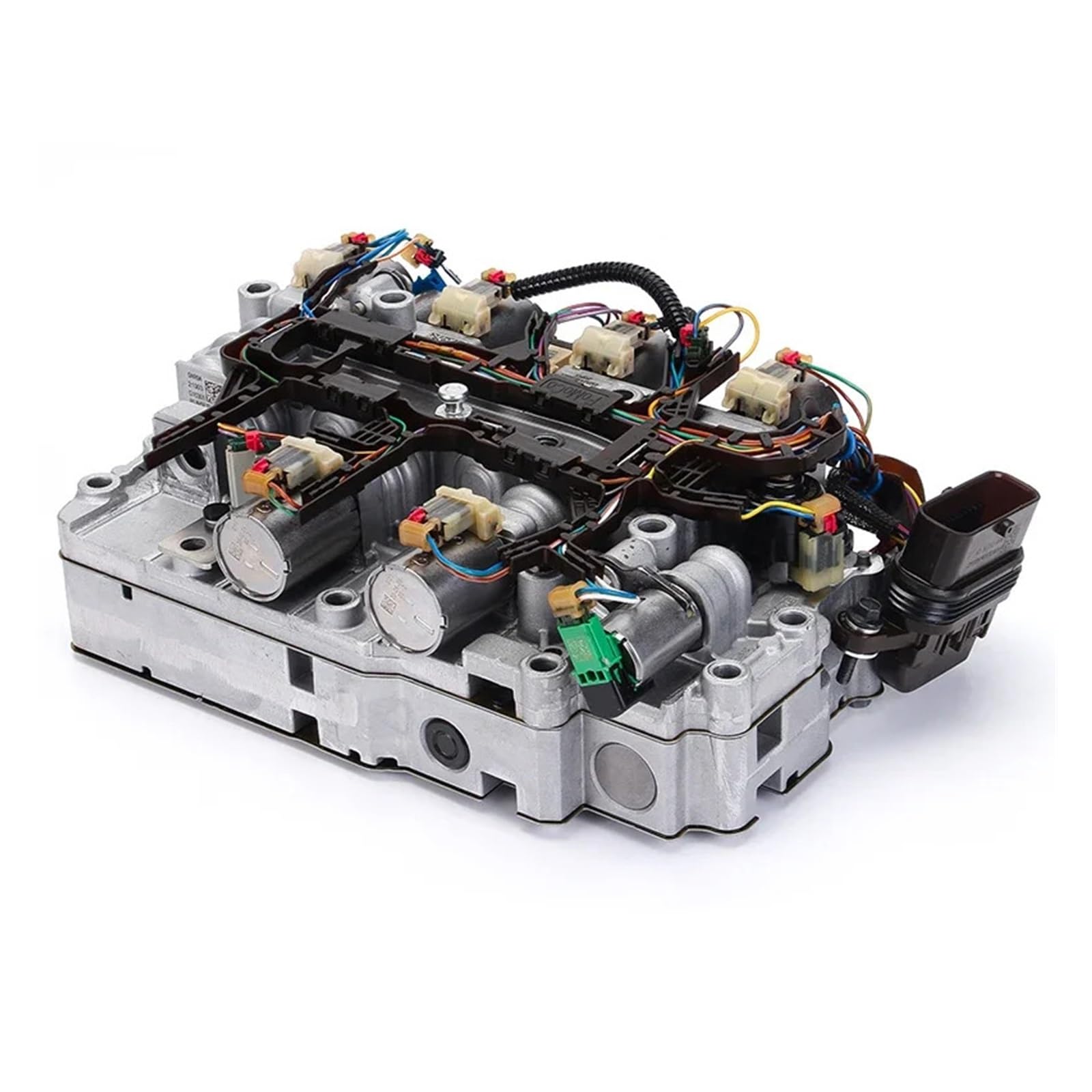 Compatible with Ford 8F24 8F35 8-Speed Automatic Transmission Control Unit Oil Circuit Control Valve Body with Solenoids & Wiring Harness(8F35 Valve Body)