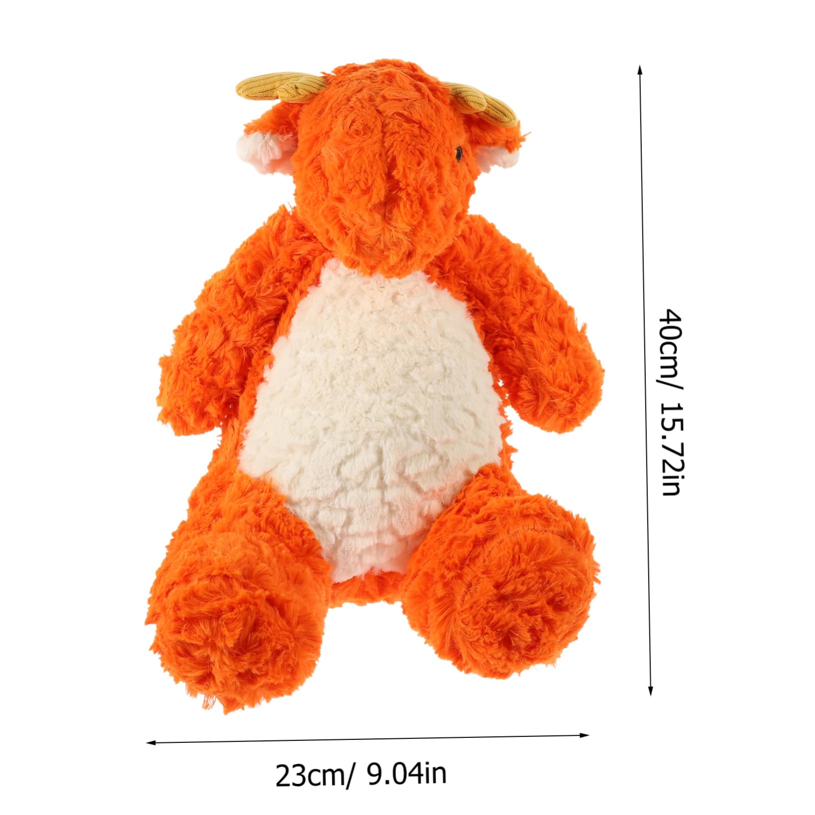 Toddmomy Muñeca Relajante de Dinosaurio Peluche Dinosaurio Adorable Cojín para Juguete Infantil