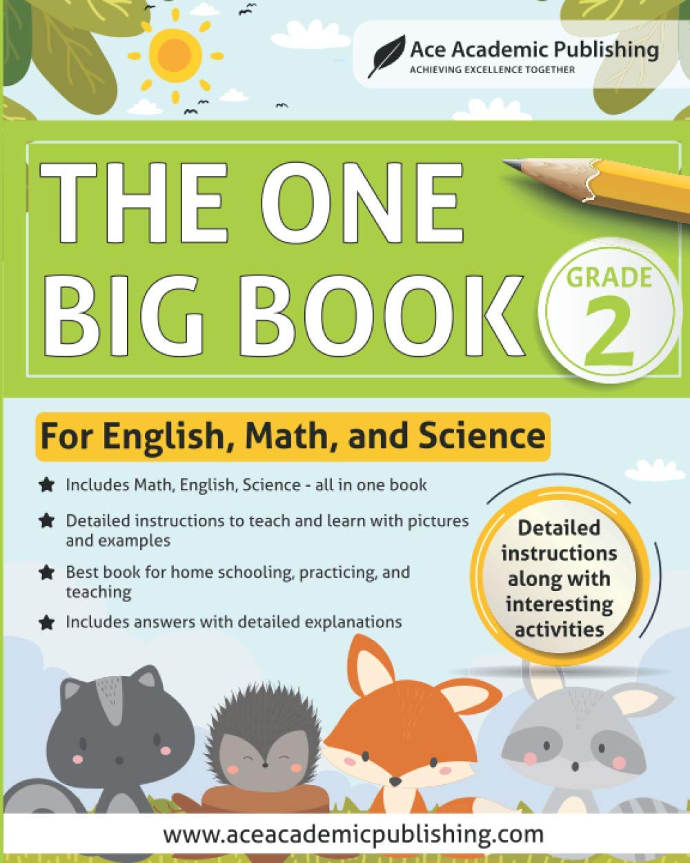 The One Big Book - Grade 2: For English, Math and Science