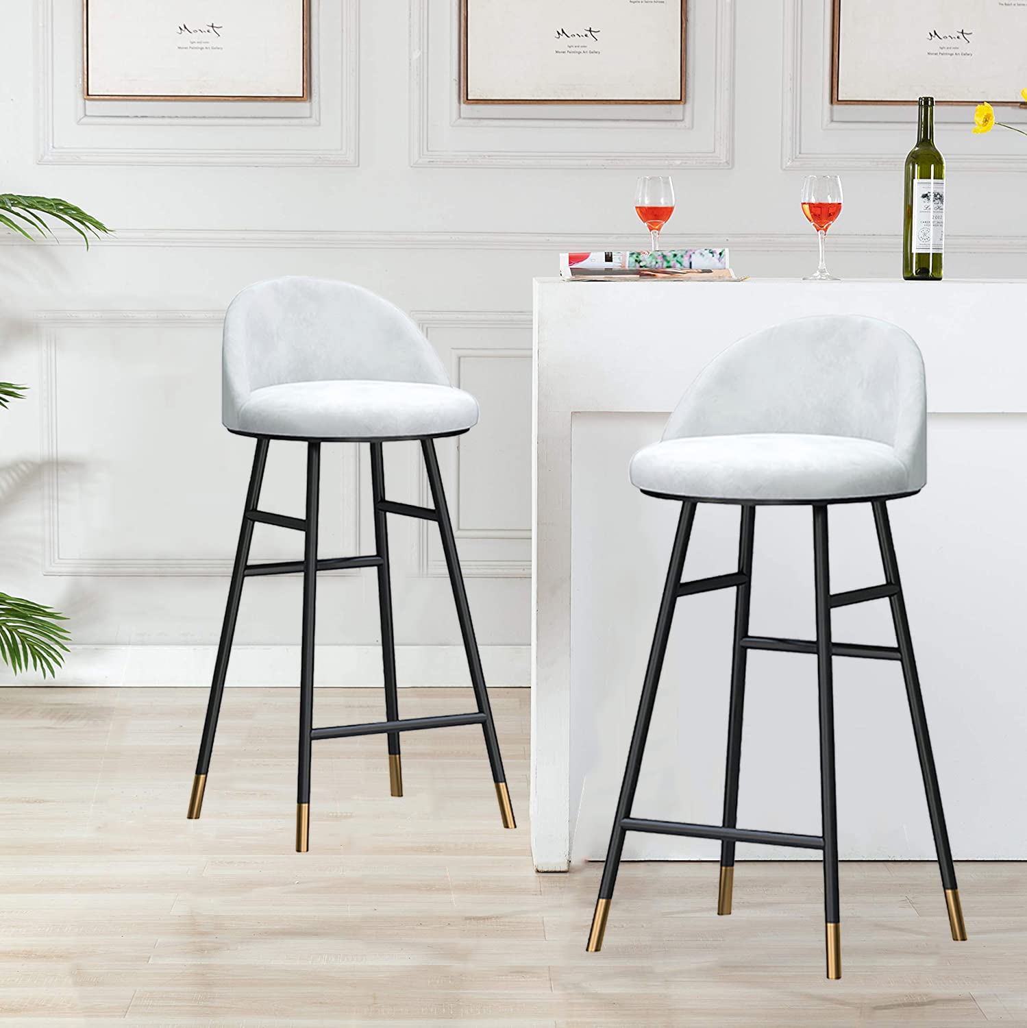 Amazon｜高さ75cmのカウンター高さバースツールチェア2脚セット