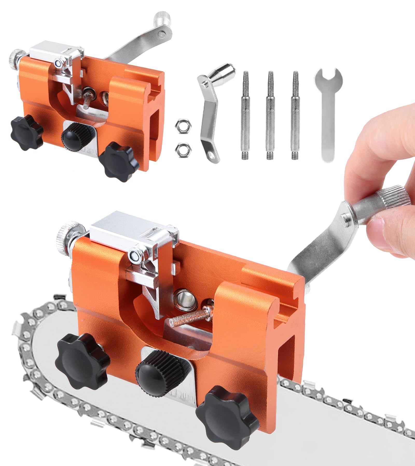 Chainsaw Sharpener Jig Kit, Chain Saw Sharpener Tool