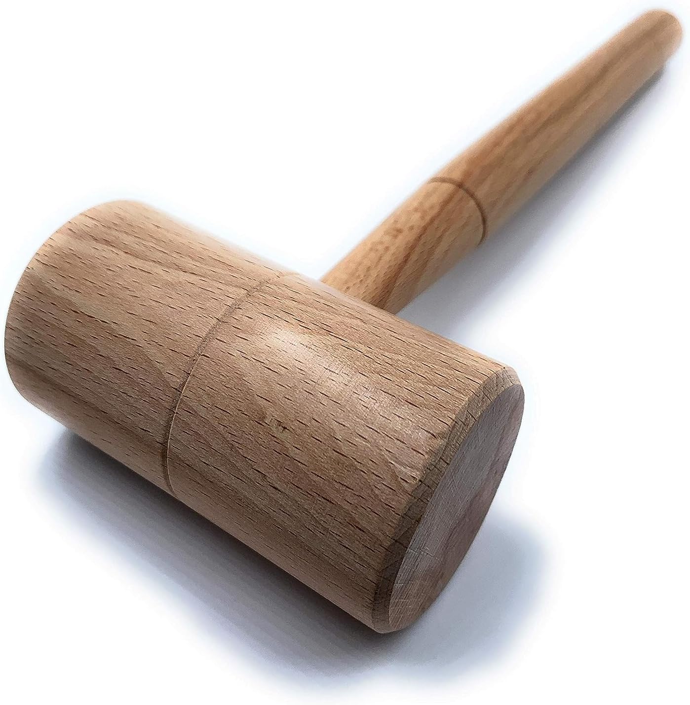 Large 400 Grams Wooden Mallet/Hammer Size 32x15x6cm for Workshop/Dent Removal/Carpentry Work/Jewelry Work/Camping/Leather Craft Carving and DIY Works