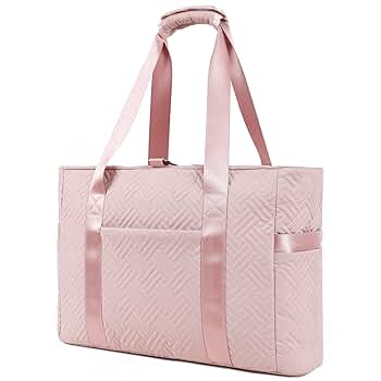 Amazon.com: MACWE Large Pink Tote Bag for Women