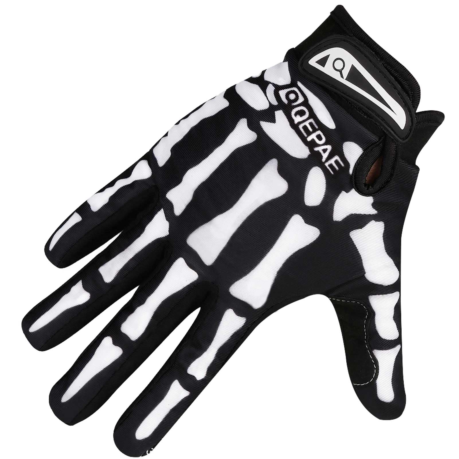 Amazon.com: Azarxis Skeleton Gloves Adjustable Lightweight Racing
