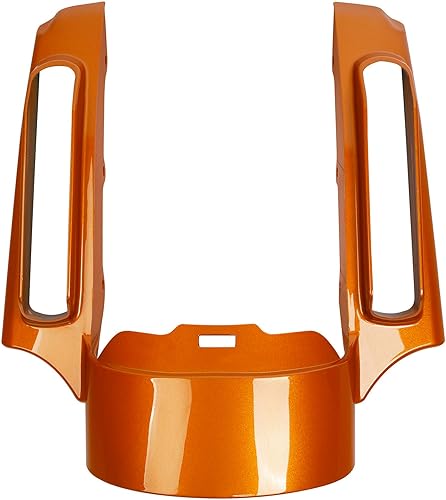 Miniatura 2 de HR3 Extensión de guardabarros trasero de whisky ámbar a juego compatible con Harley Touring Road King 2014 y posteriores, Road Glide, Street Glide,