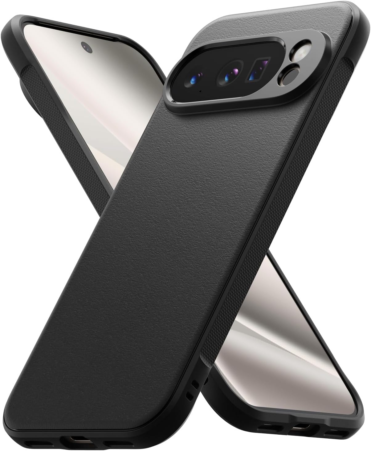 Ringke Onyx for Google Pixel 10 Pro Case [Feels Good in The Hand] Oil & Dirt Resistant, Enhanced Camera Lens Protection, Comfortable Grip, Non-Slip, Lightweight Cover – Black