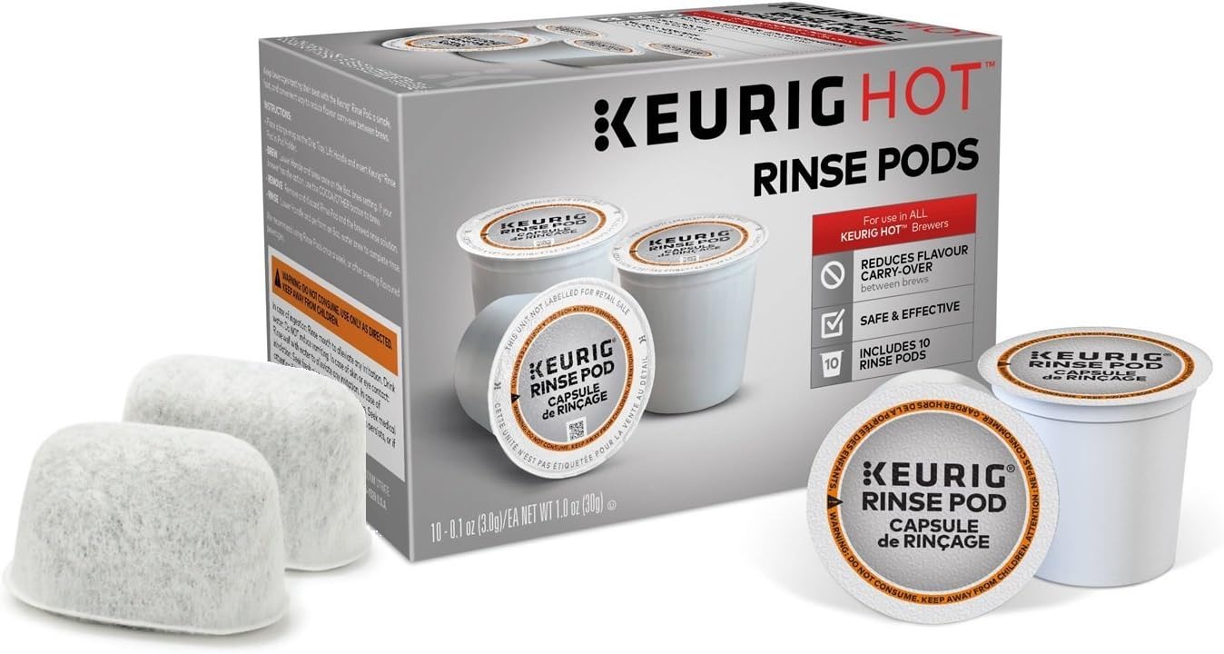 Descaling and Maintenance Kit for Keurig Brewers Includes 10 Rinse Pods Plus 2