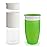 Munchkin Miracle 360 Spill Proof Sippy Cups, 24 and 10 Ounce, 2 Pack, Green/White - Toddler and Adult Set