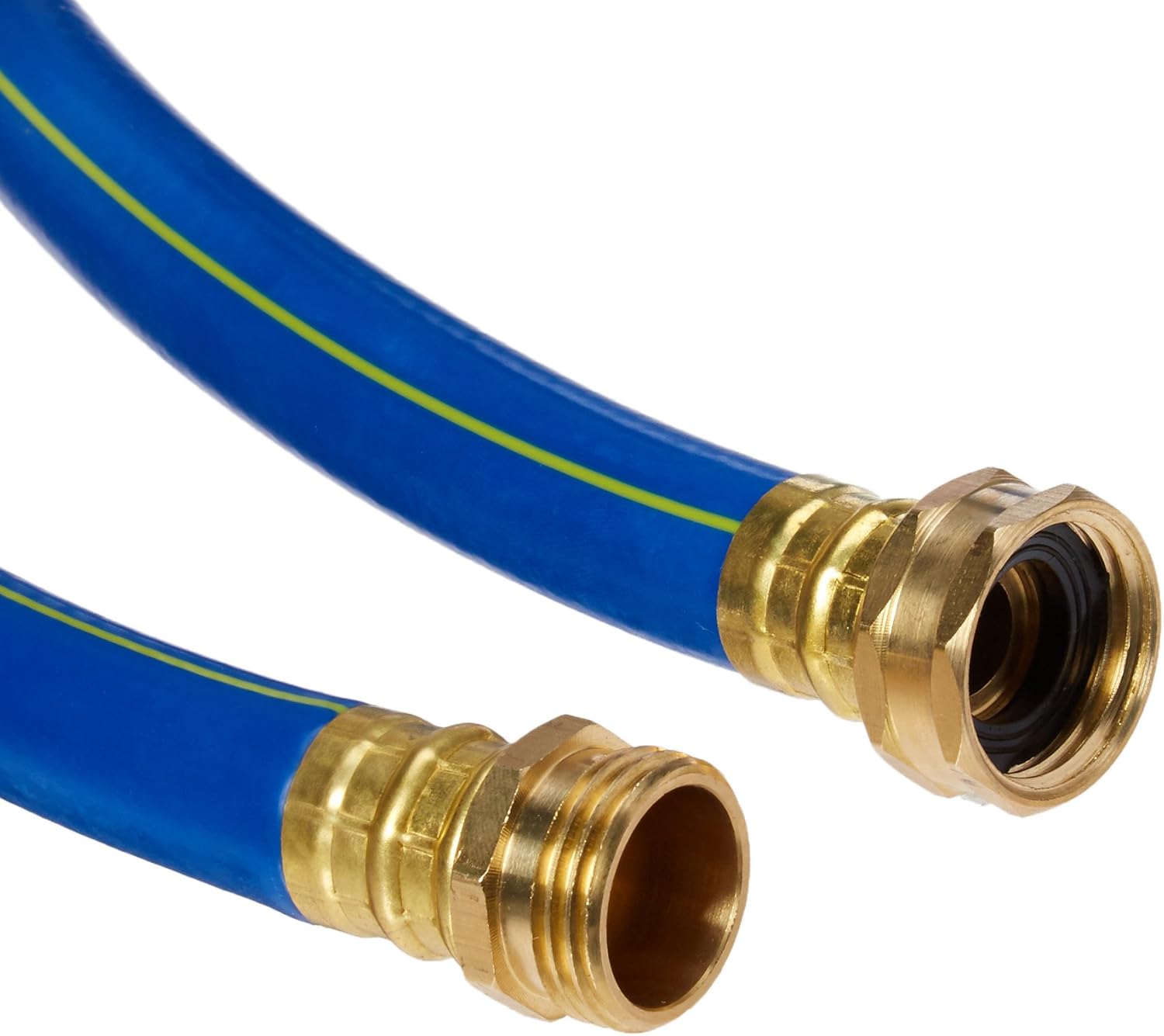 KAPOK 15FT Leader Hose Garden Hoses with Brass Fitting Connectors 10 Hose Washers