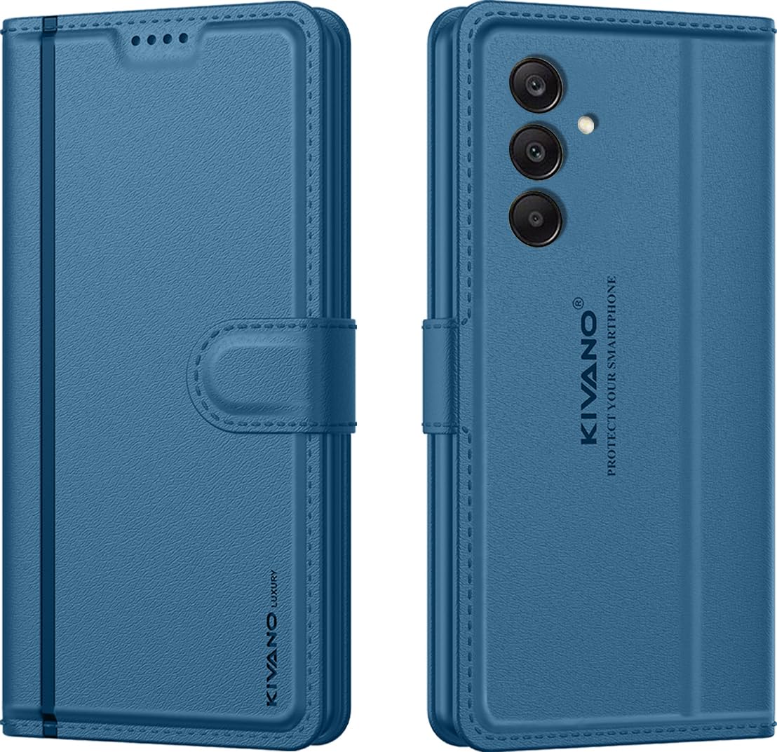 KIVANO LUXE® Compatible with Samsung Galaxy A15 5G Artisanal Leather Wallet Case with Card Holder for Men Women, Magnetic Flip Folio Cover with Stand RFID Blocking Cell Phone Case (B0CRZ9ZVT5) Amazon Price History, Amazon Price Tracker