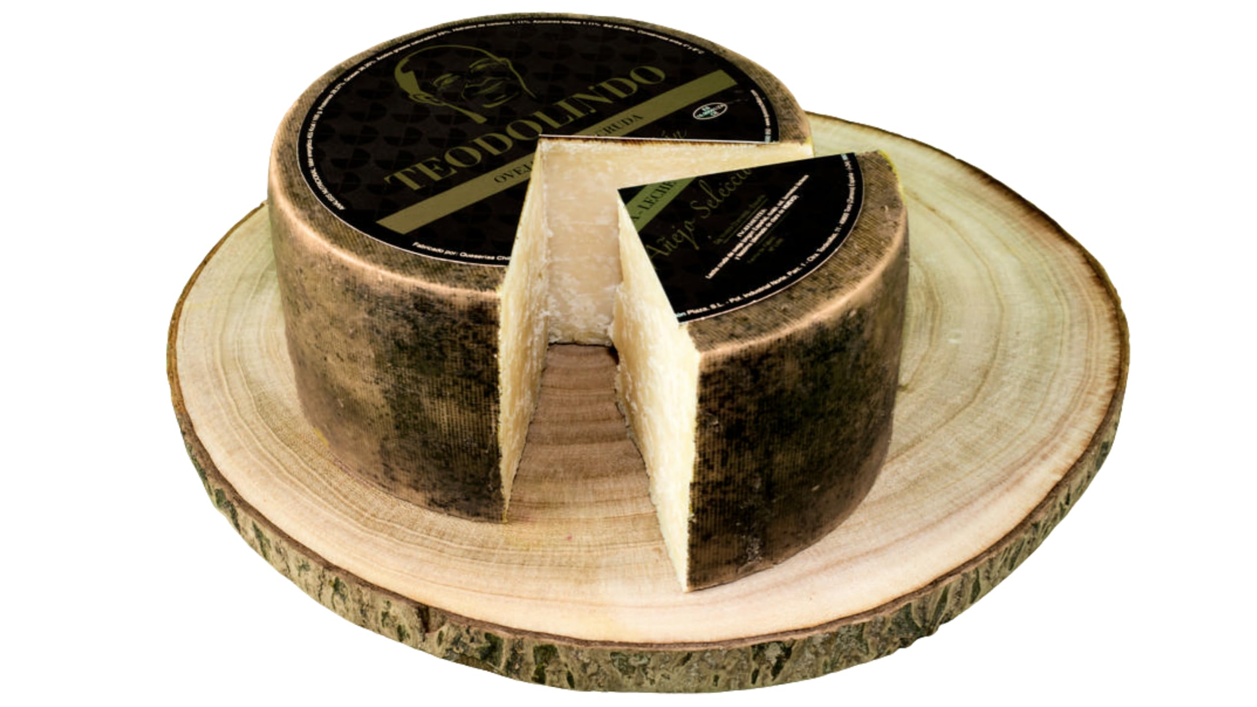½ Queso Oveja Teodolindo Añejo Selección 30+ Meses | Leche Cruda | Edición Limitada 900 días de maduración | 1.250 g aprox.