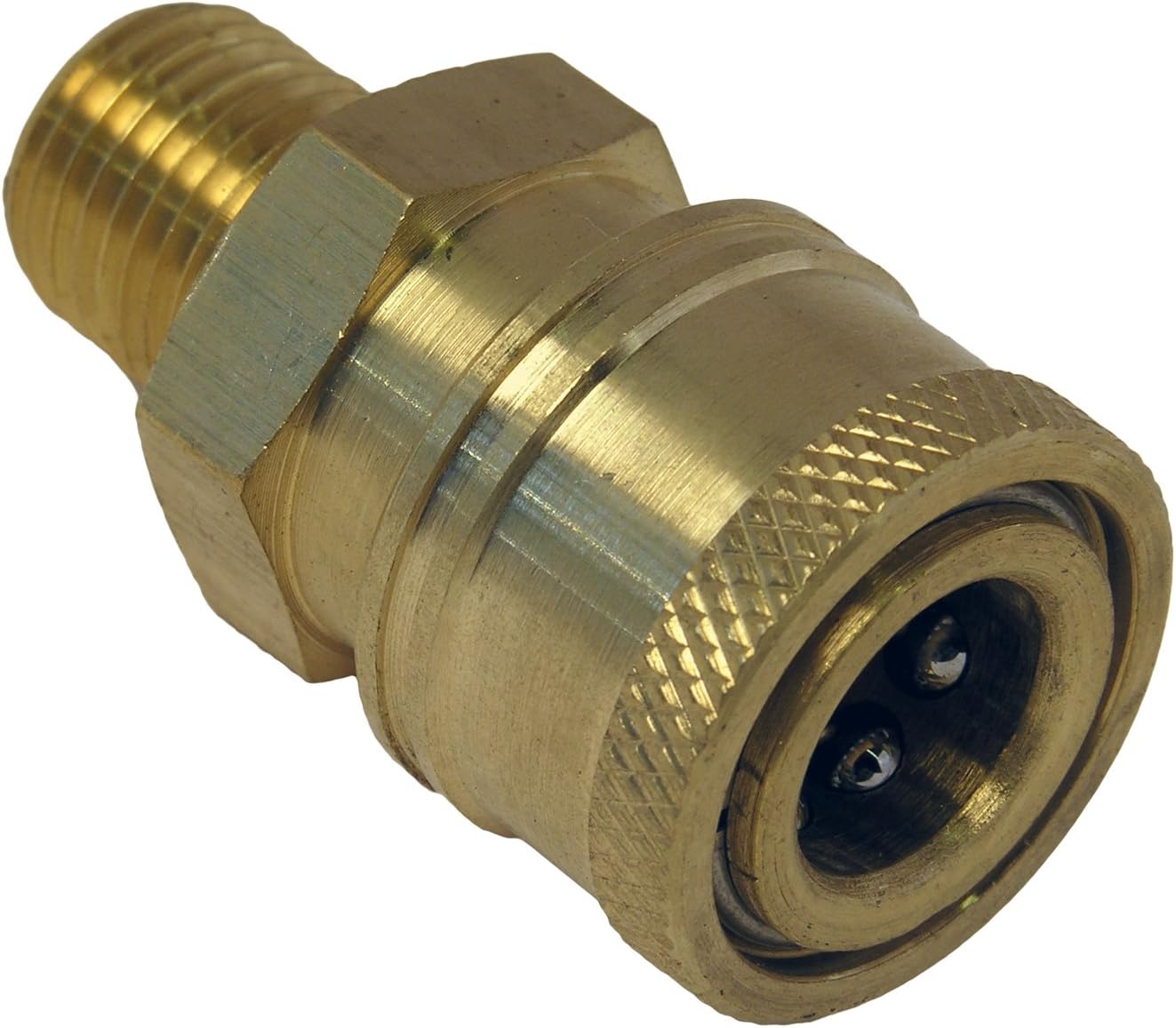 LASCO 60-1001 Quick Coupler for Pressure Washer, 1/4-Inch Male Pipe Thread