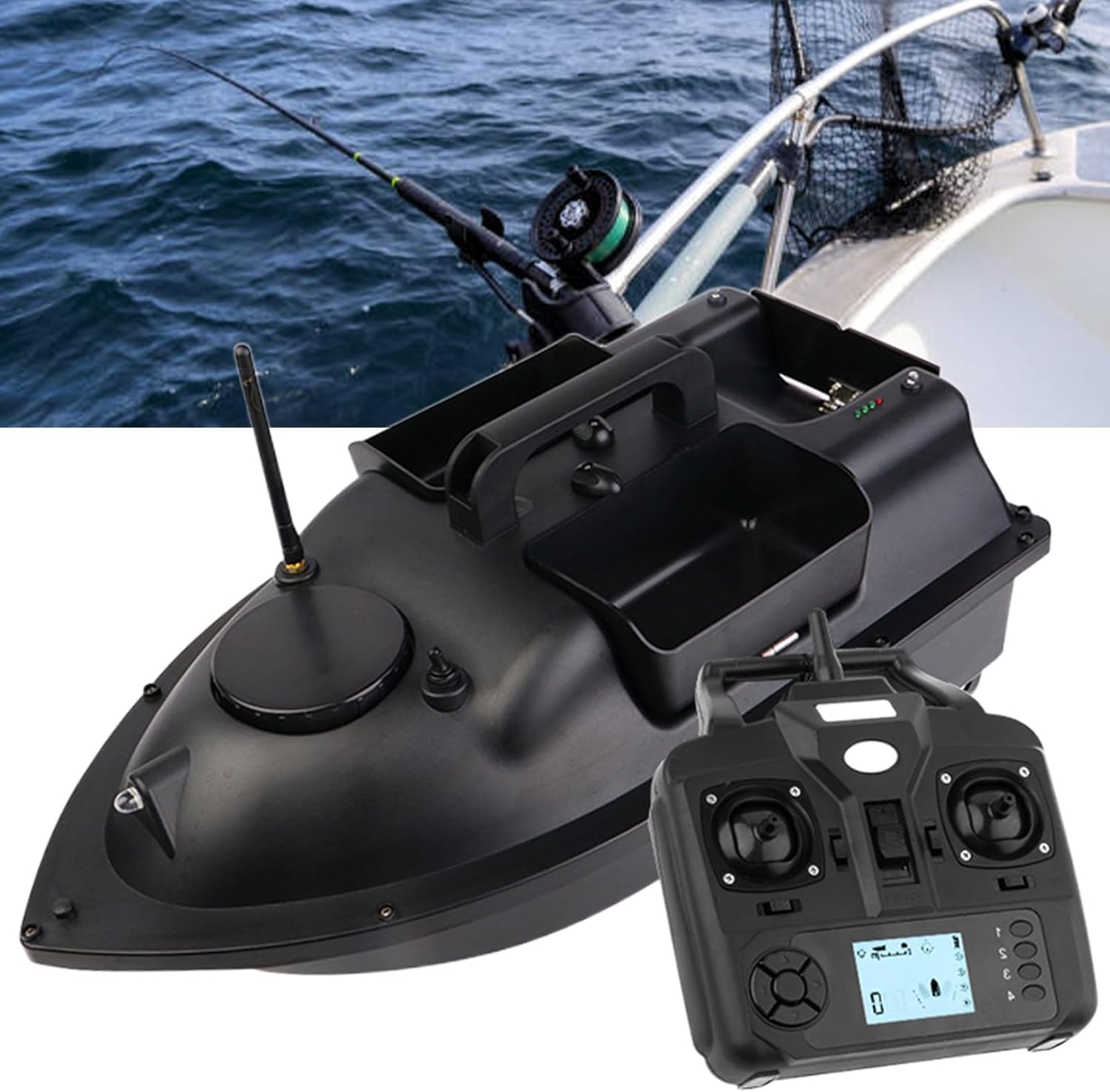 XYFSP Bait Boat Dimensions and Wind Resistance