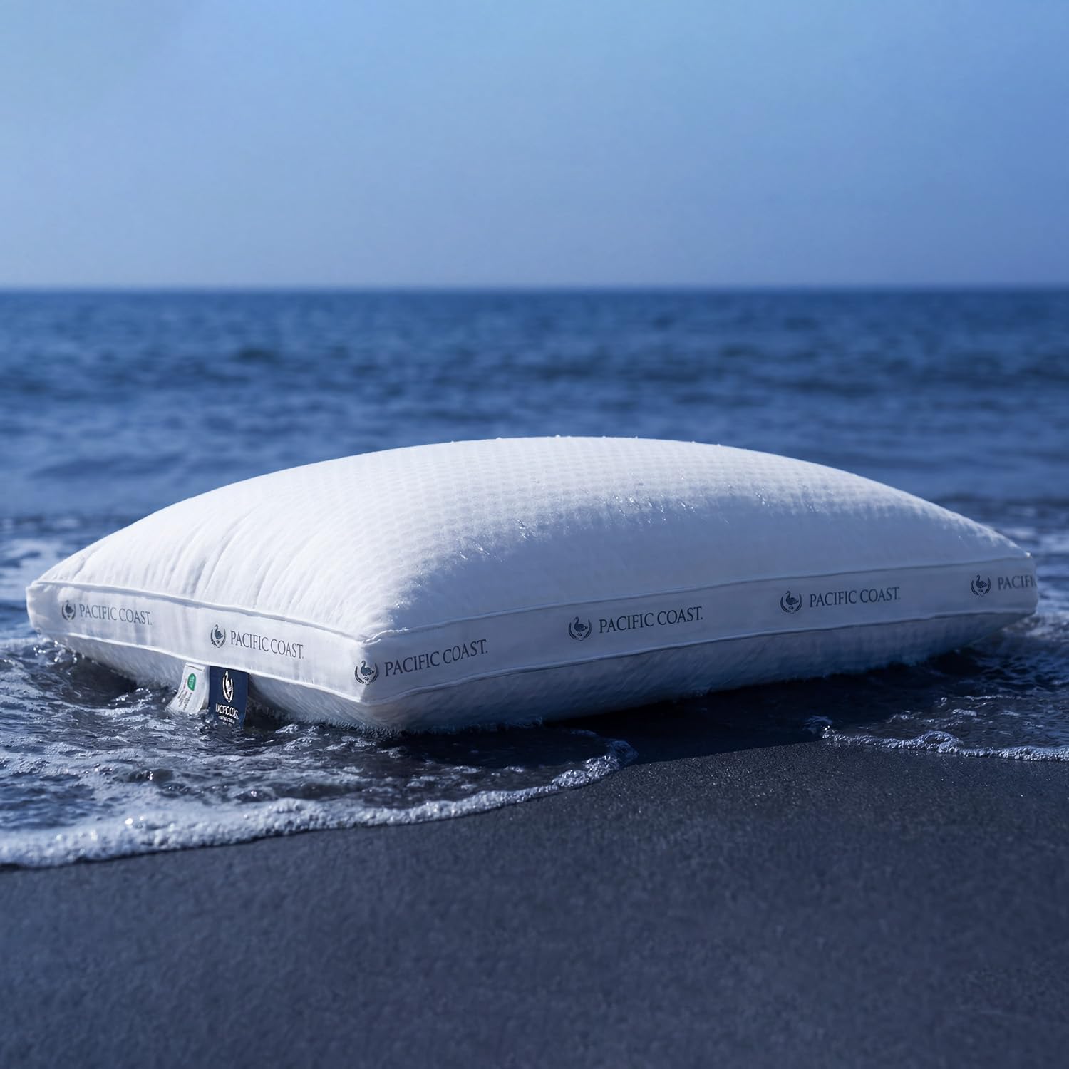 Photo 1 of Pacific Coast ArcticLayer Adjustable Cooling Pillow - Standard/Queen Size, Bed Pillow for Sleeping, 4-in-1 Customizable Loft Feather Pillow for Side, Back, Stomach Sleepers, Neck Pain Relief