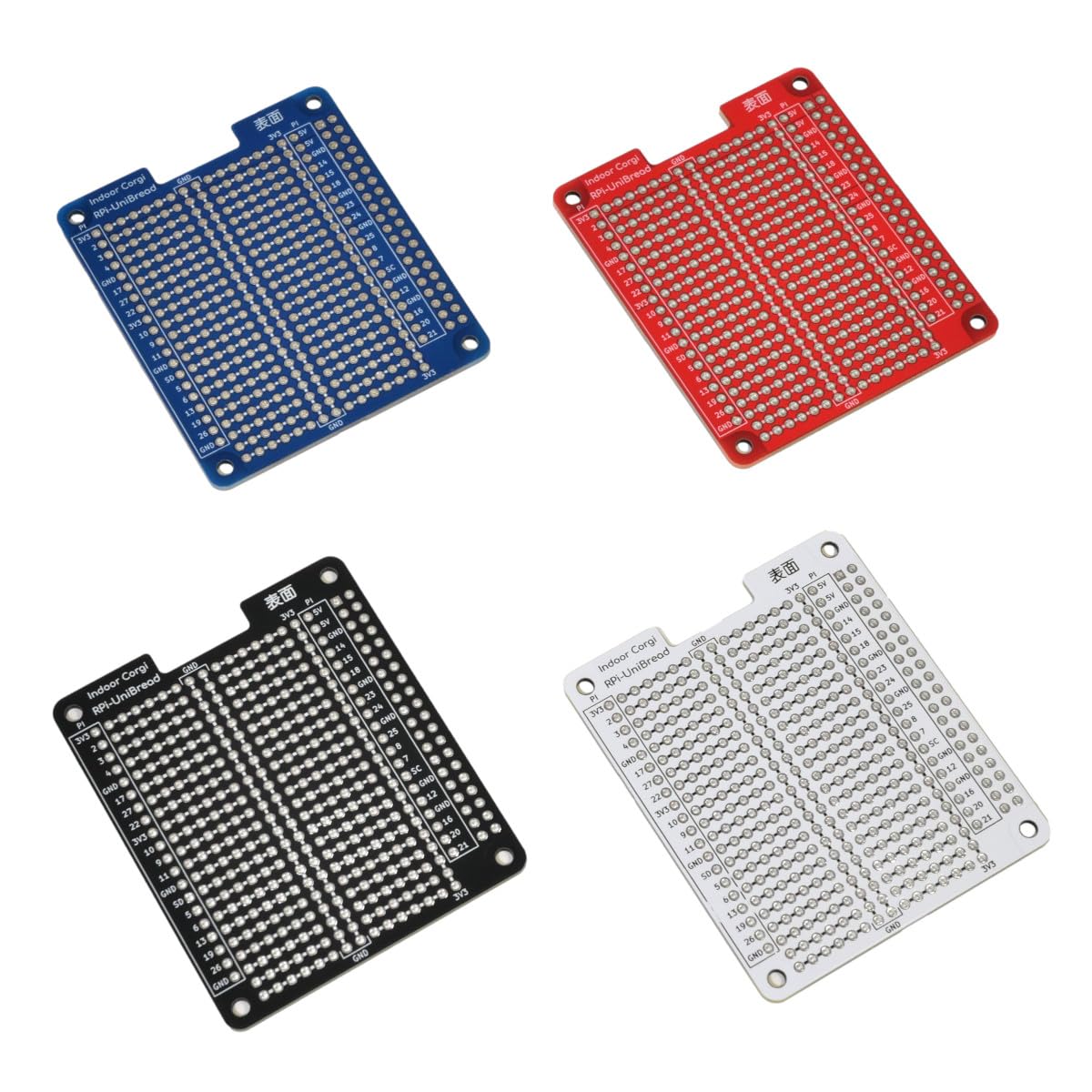 Amazon.co.jp: Raspberry Pi用ユニバーサル基板「RPi-UniBread」 (青