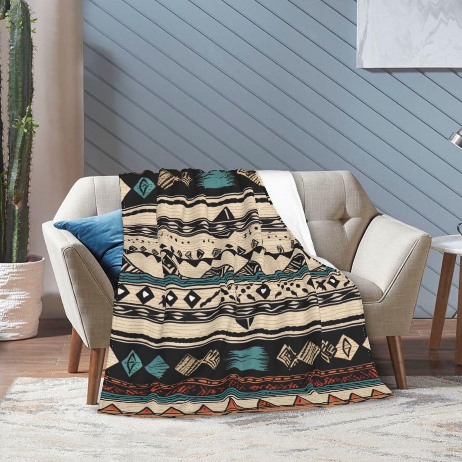 Couverture chaude lit canapé plaid pelucheux noir toutes saisons