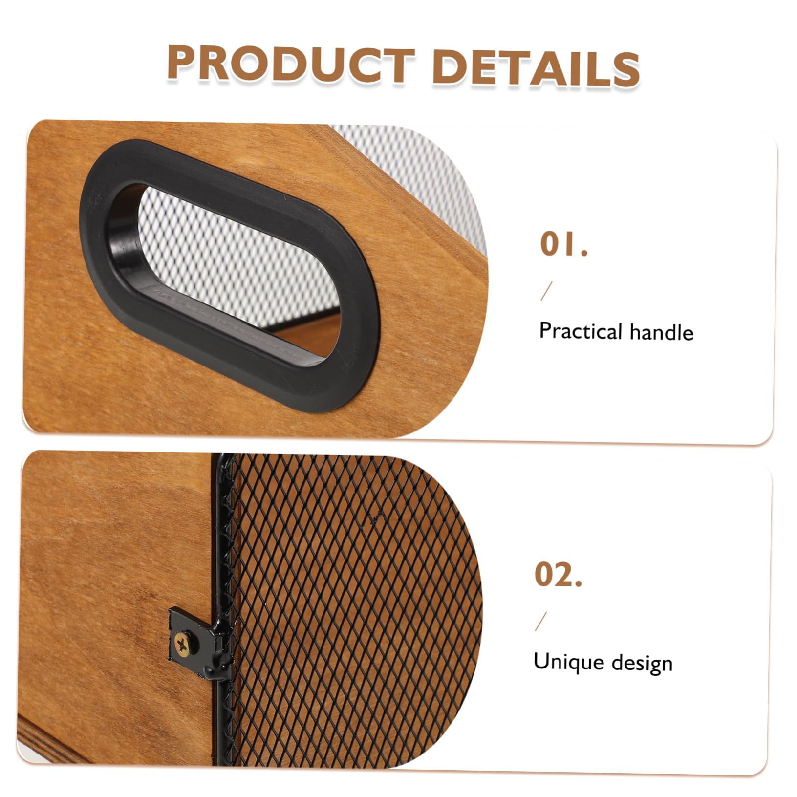 in Legno per Dischi in con Manici Organizer per Album e Libri Scatola Rustica per Archivio Vinili Porta Dischi Versatile Marrone