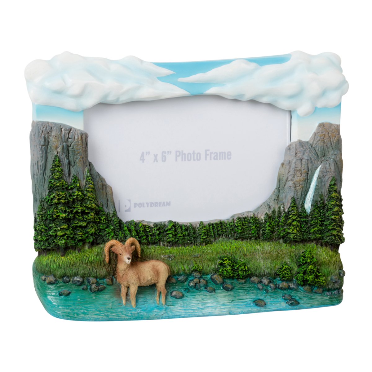 3D Natural National Park Theme Photo Frame Tabletop Display with HD Glass