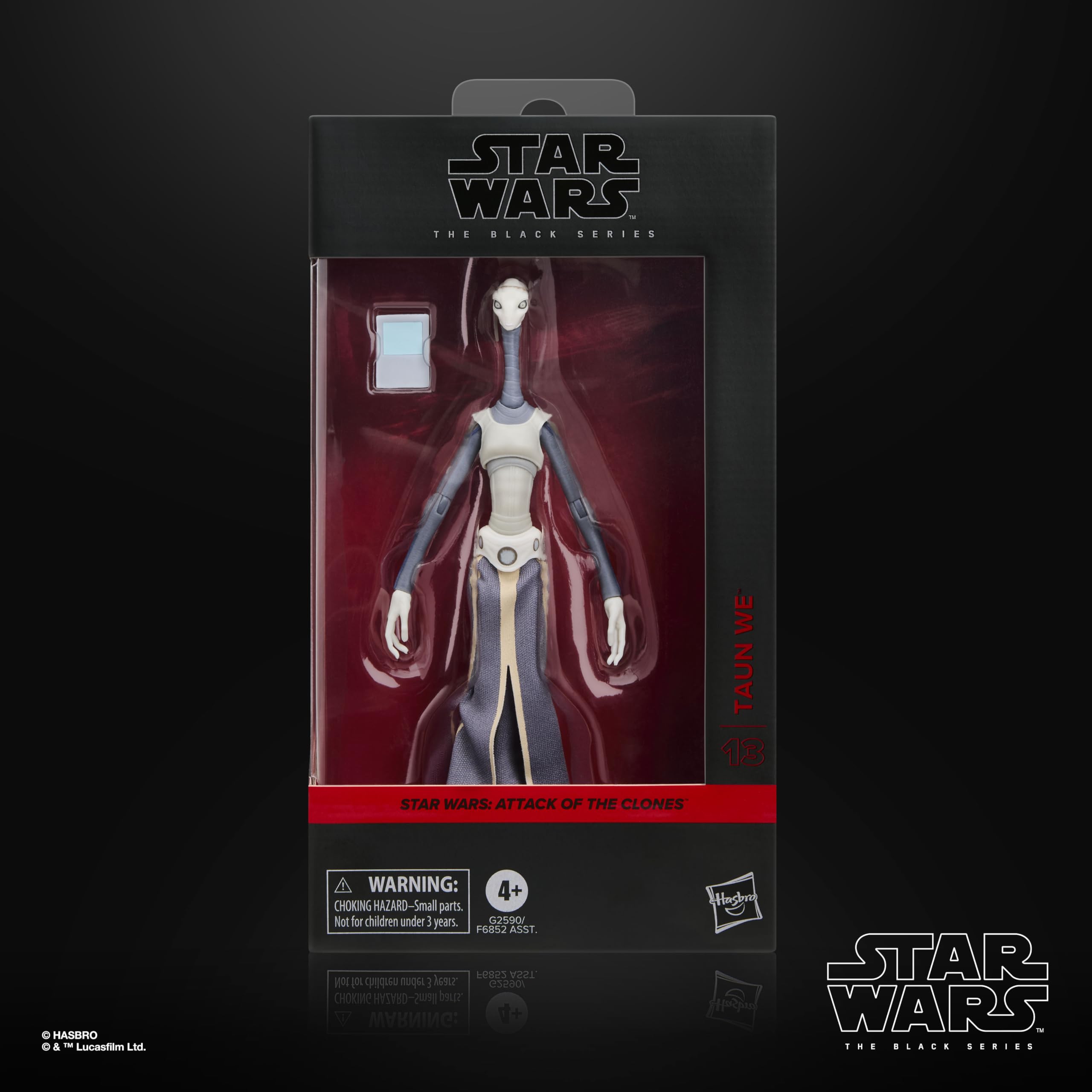 Star Wars The Black Series Taun We, Attack of the Clones Premium Collectible 15-cm Action Figure, White, 15 cm (6 inches) - Image 2