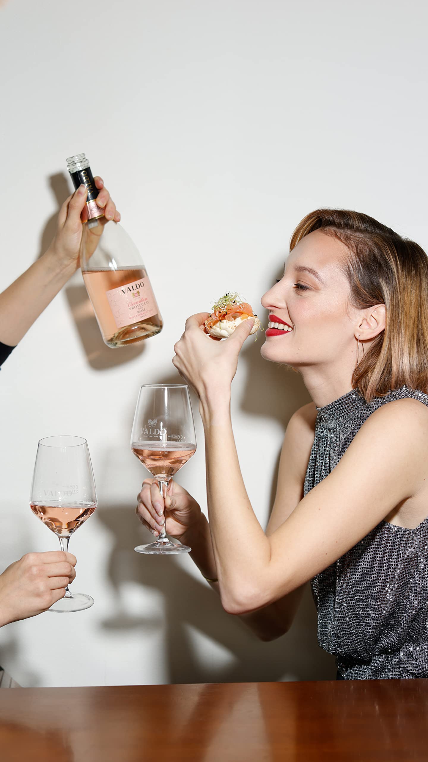 Valdo Elevantum Prosecco Doc Rosé Brut Millesimato - 750ml x 6