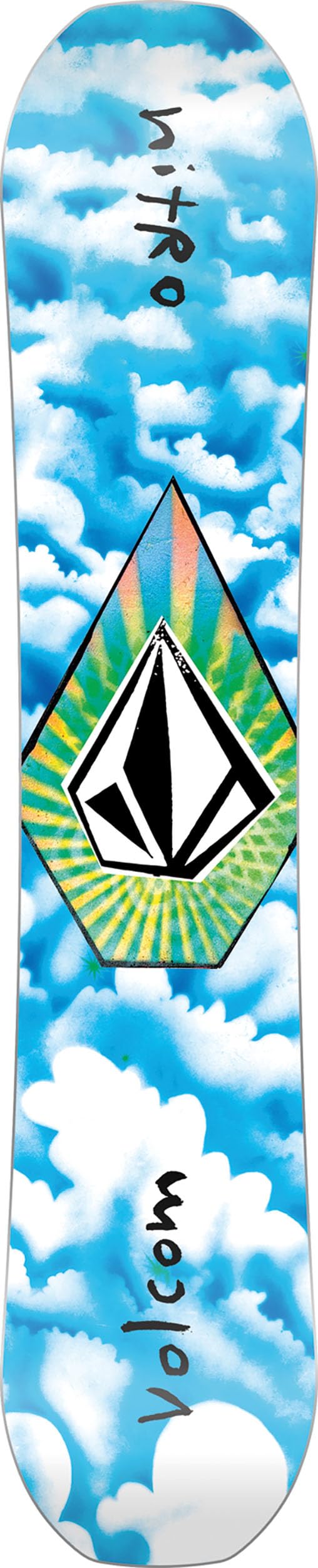 Nitro Snowboards Jungen Ripper Kids X VLCM ´24, Allmountainboard, Twin, Flat-Out Rocker, Softride