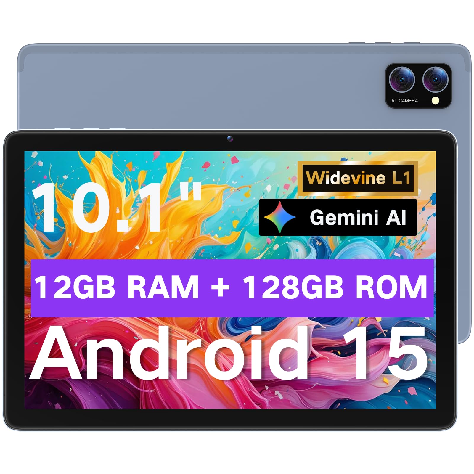 Amazon.com : JUNYANG Tablet, Android 15 Tablets 10.1 Inch with