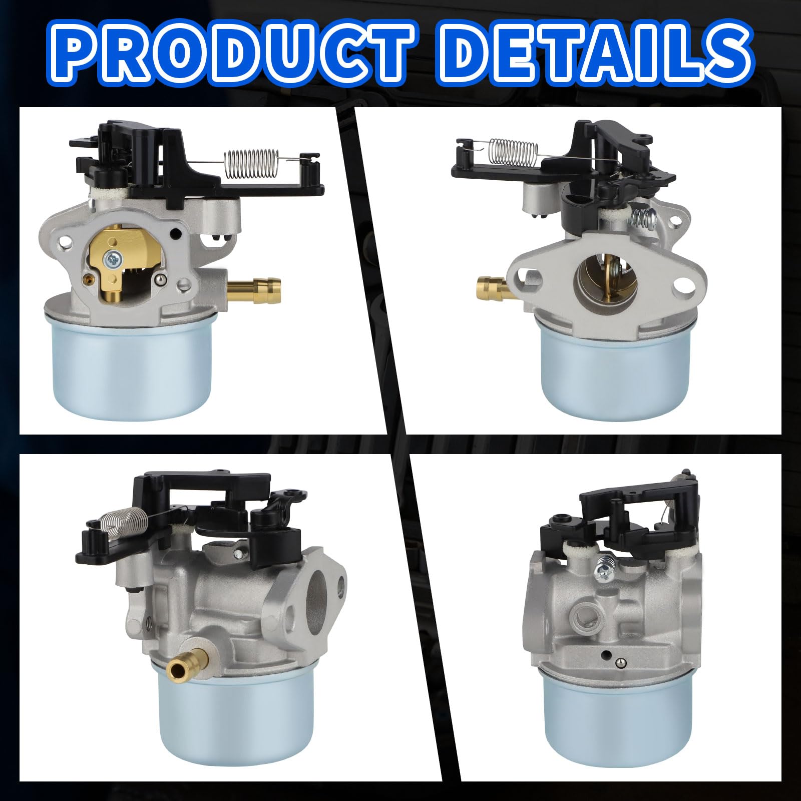 Pressure Washer Gubeter 591137 Vergaser Für B&S 591597 216852 590780 593380 591137 110P02 110P05 8.75 875 Serie 190cc Engine Fit Troy-Bilt 020568 02067 6 8.5 850ex Wespen Vertreiber