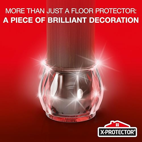 Miniatura 12 de X-Protector - 16 almohadillas antideslizantes para muebles, 2 pulgadas, patas de goma autoadhesivas para muebles, protectores de piso, almohadillas
