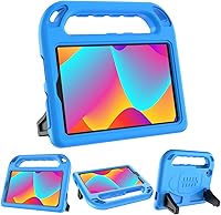 Vista 11 de AVAWO Funda para TCL Tab 8 LE (9137w) / Tab 8 WiFi (9132x) 2023 para niños, apta para niños, EVA con asa y función atril, protectora contra golpes
